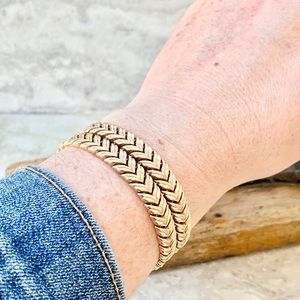 14k Vintage rose gold bracelet